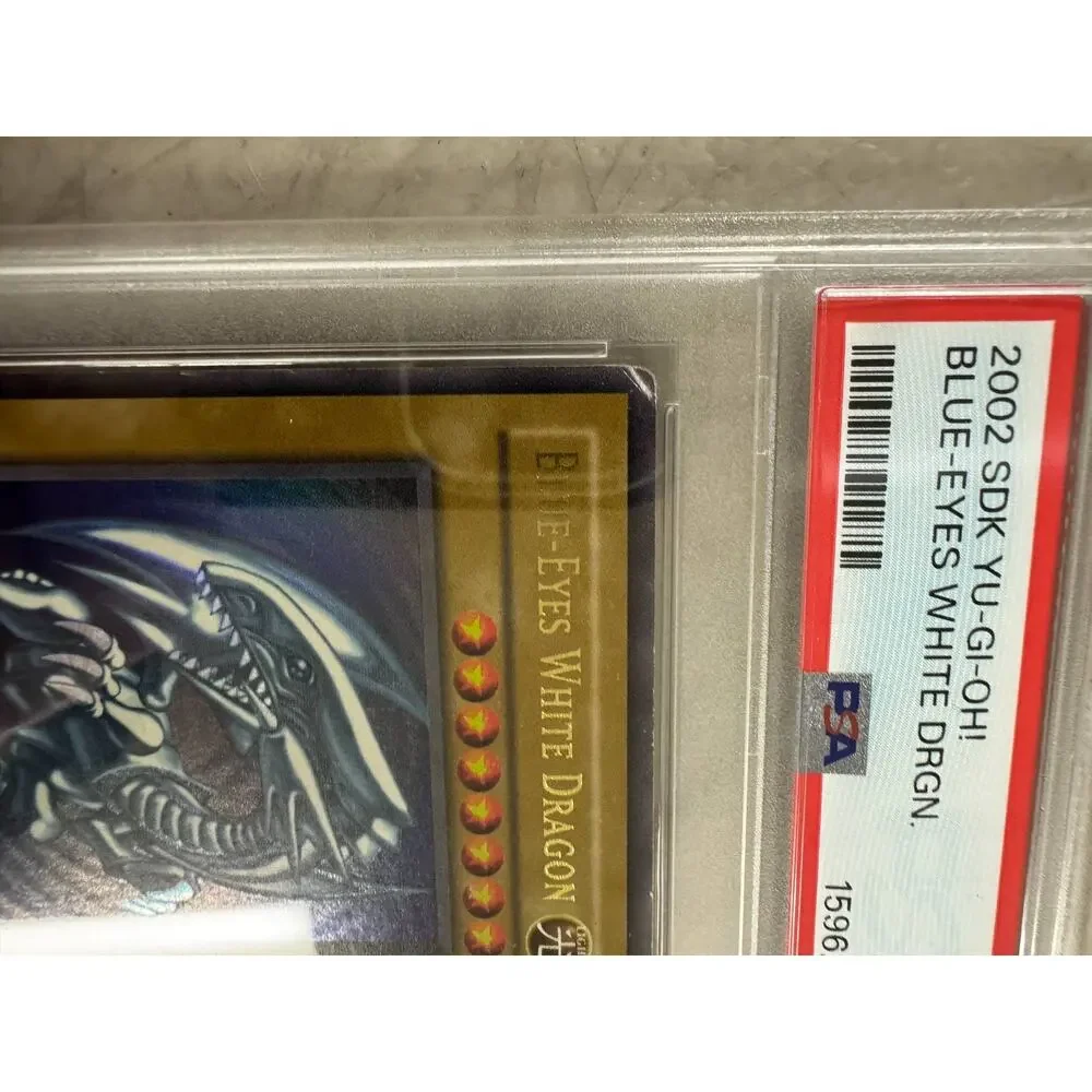 2002 Yu-Gi-Oh Starter Deck Kaiba Blue-Eyes White Dragon SDK-001 PSA 3 VG Card